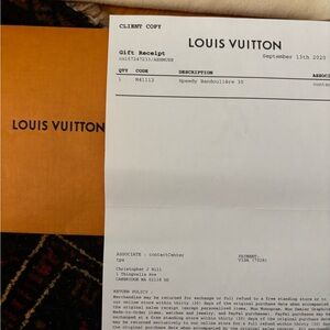 Louis Vuitton speedy 30 with detachable strap